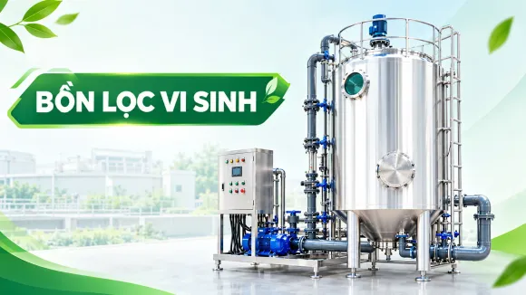 Bồn Lọc Vi Sinh Là Gì? Cấu Tạo, Nguyên Lý Hoạt Động Và Ứng Dụng 