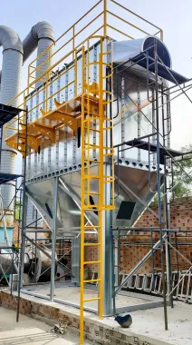  Hệ thống xử lý bụi bằng công nghệ rung rũ khí nén