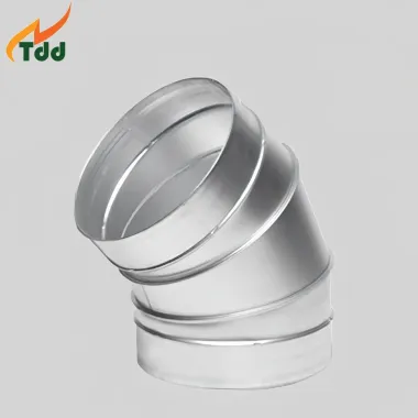 Co 45 độ ống gió tròn