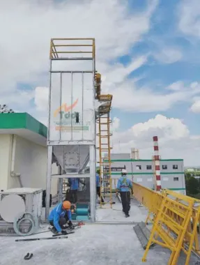  Hệ thống xử lý bụi bằng công nghệ rung rũ khí nén