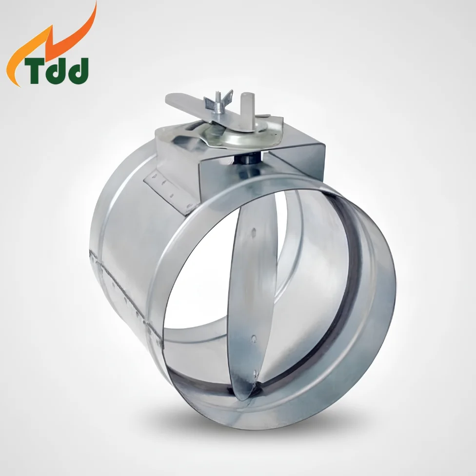 Van gió tròn tay gạt